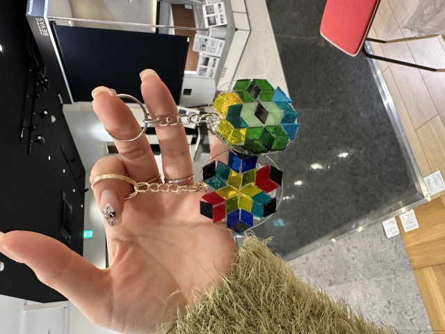 【世界にひとつだけ！トルコガラスのキーホルダー作り】