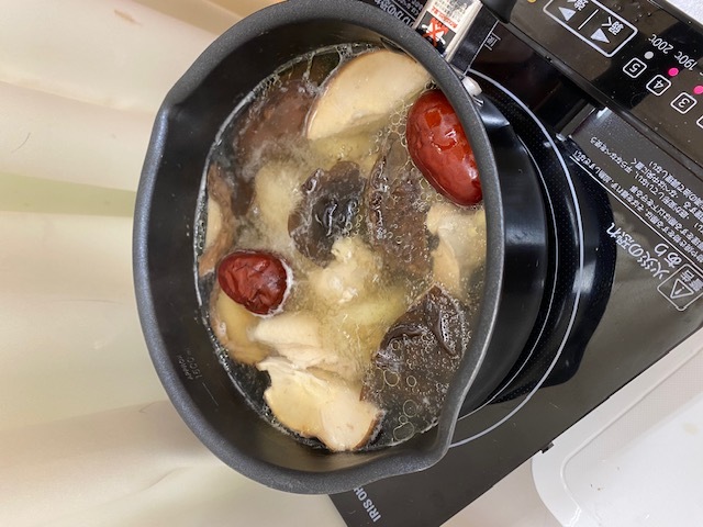 秋のアンチエイジング薬膳スープ