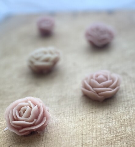 「あんこのお花絞り」体験会