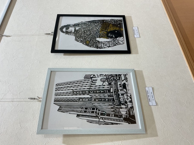 店頭にて受講生様のステキな作品展示中です♪