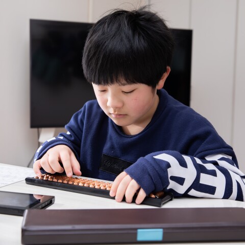 イオンモール熊本でそろばんを習おう！