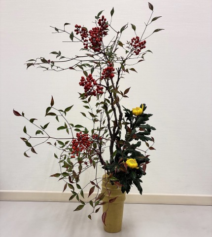 『いけばな小原流』受講生作品（11/22）