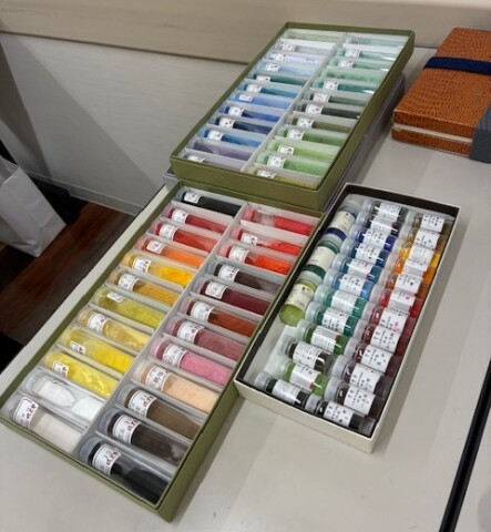 『日本画入門』『水彩画入門』教室に潜入！！（12/6）