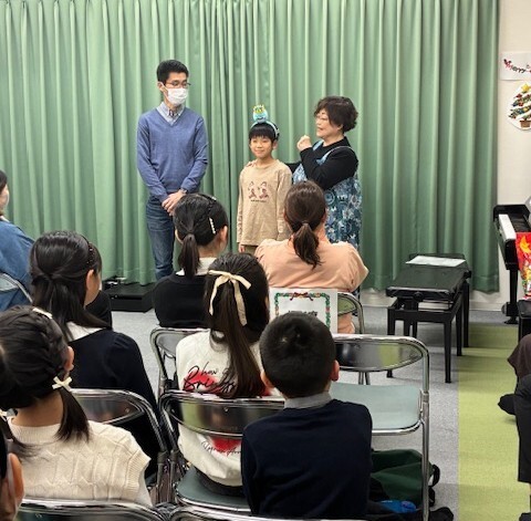 ☆★☆クリスマス会☆★☆～『ピアノのおけいこ』『楽しく！気持ちよく歌いましょう』講座～（12/14）