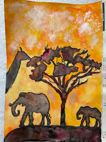 「齋藤洋子のこどもアトリエ絵画教室」レッスンにお邪魔しました！