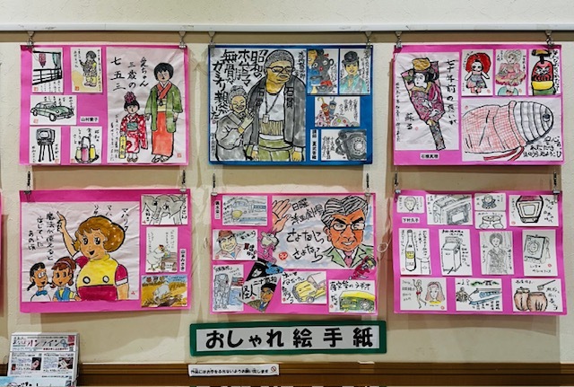 店頭にて受講生様のステキな作品展示中です♪