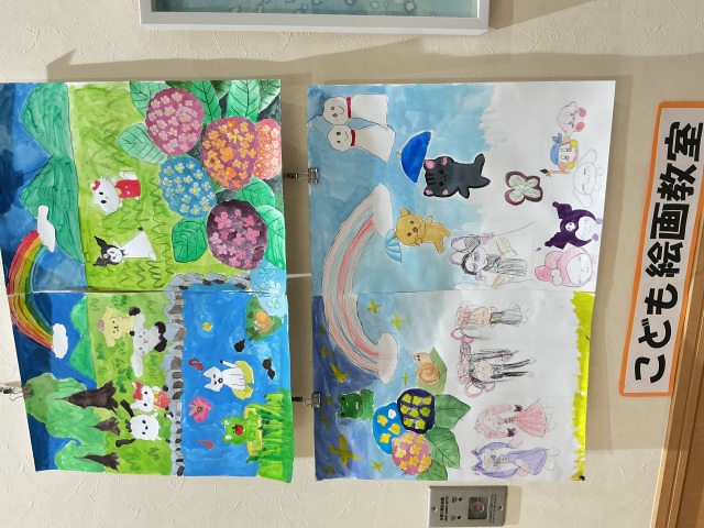 店頭にて受講生様のステキな作品展示中です♪