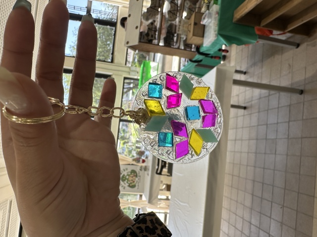 【世界にひとつだけ！トルコガラスのキーホルダー作り】