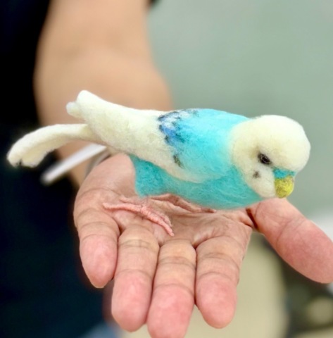 てのひら羊毛フェルト教室