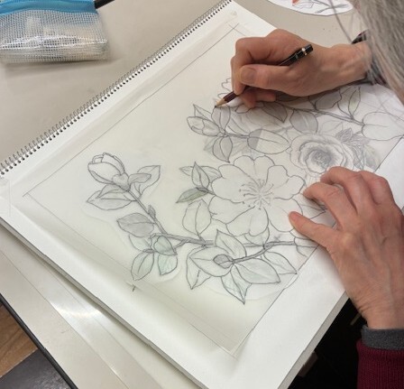 『日本画入門』『水彩画入門』教室に潜入！！～第2弾～（12/13）