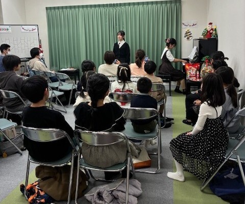 ☆★☆クリスマス会☆★☆～『ピアノのおけいこ』『楽しく！気持ちよく歌いましょう』講座～（12/14）
