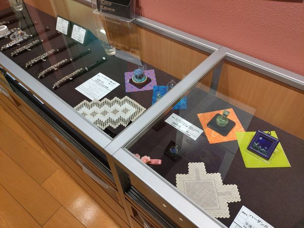京都・三条本店にて受講生作品展示中！！