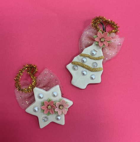 【1日講座・入会金不要】雪解けの雫～スノードロップのピアス/イヤリング～